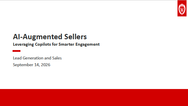 2. Slide Deck: AI-Augmented Sellers thumbnail